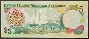 Cayman Islands 5 Dollars Banknote