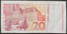 Load image into Gallery viewer, Croatia 20 Kuna Banknote
