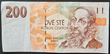 Load image into Gallery viewer, Czech Republic 200 Korun Banknote
