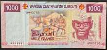 Load image into Gallery viewer, Djibouti 1,000 Francs Banknote
