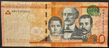 Load image into Gallery viewer, Dominican Republic 100 Pesos Banknote
