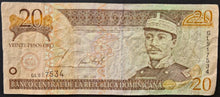 Load image into Gallery viewer, Dominican Republic 20 Pesos Banknote
