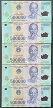 Load image into Gallery viewer, 5 x Vietnam 500 000 Banknotes
