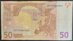 Euro 50 Euro Banknote