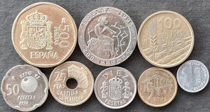 Spain Coin Set