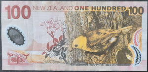 New Zealand 100 Dollar Polymer Banknote