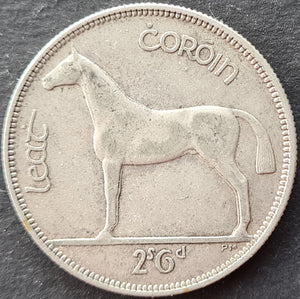 Ireland Silver 1/2 Crown 1934 Coin