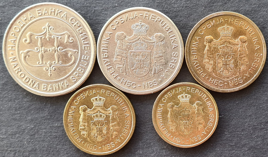 Serbia Coin Set