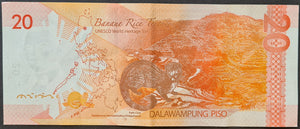 Philippines 20 Piso Banknote