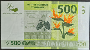 French Polynesia 500 Francs Banknote