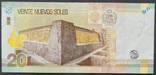 Load image into Gallery viewer, Peru 20 Nuevos Soles Banknote
