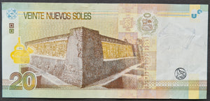 Peru 20 Nuevos Soles Banknote