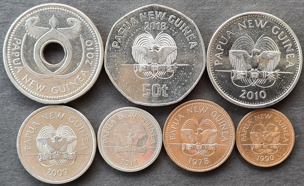 Papua New Guinea Coin Set