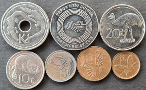 Papua New Guinea Coin Set