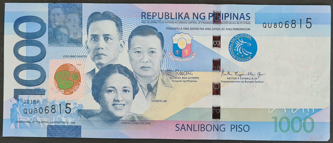 Philippines 1000 Piso Banknote