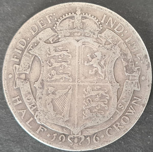 Great Britain 1916 Half Crown