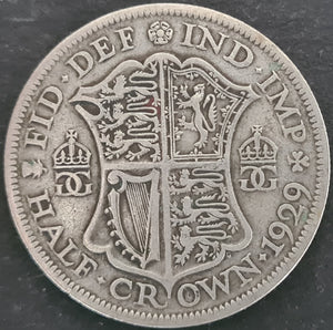 Great Britain 1929 Half Crown