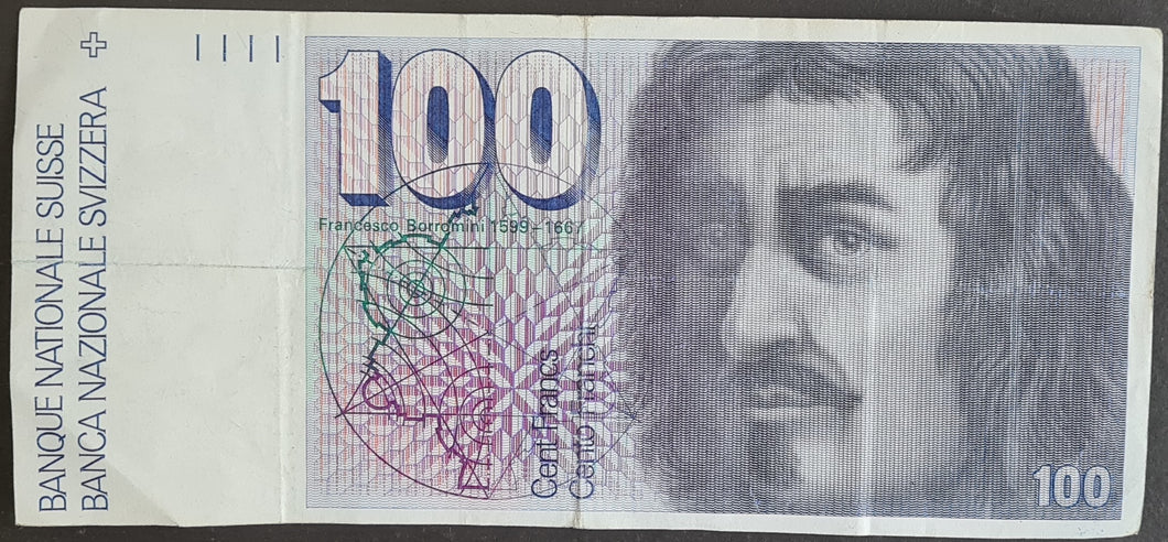 Switzerland 100 Francs Banknote