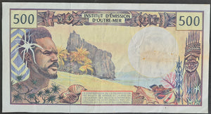 French Polynesia 500 Franc Banknote