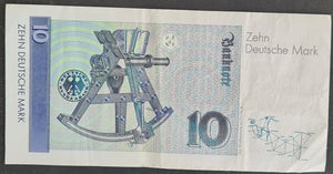 Germany 10 Deutsche Mark Banknote