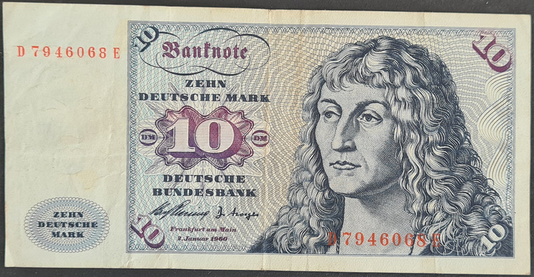 Germany 10 Deutsche Mark Banknote