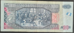 Guatemala 20 Quetzal Banknote