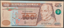 Load image into Gallery viewer, Guatemala 100 Quetzal Banknote
