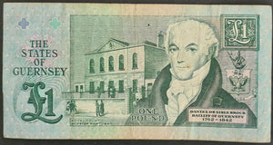 Guernsey 1 Pound Banknote