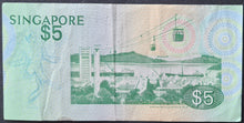 Load image into Gallery viewer, Singapore 5 Dollar Banknote (Bird Series)
