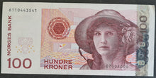 Load image into Gallery viewer, Norway 100 Kroner Banknote
