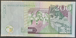 Mauritius 200 Rupees Banknote