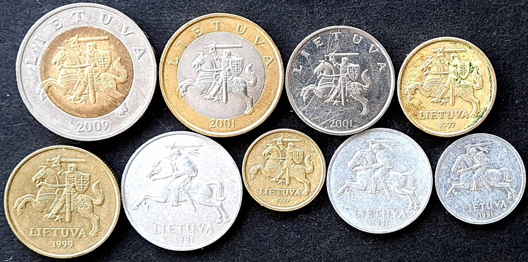 Lithuania Coin Set