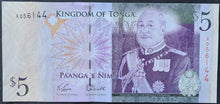 Load image into Gallery viewer, Tonga 5 Paanga Banknote
