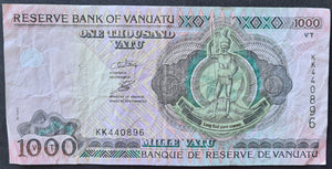 Vanuatu 1000 Vatu Banknote