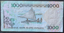 Load image into Gallery viewer, Vanuatu 1000 Vatu Banknote
