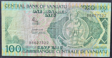 Load image into Gallery viewer, Vanuatu 100 Vatu Banknote
