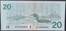 Load image into Gallery viewer, Canada 20 Dollar Banknote (The Birds of Canada Series)
