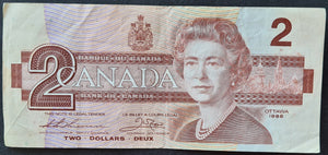 Canada 2 Dollar Banknote (The Birds of Canada Series)