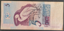 Load image into Gallery viewer, Brazil 5 Real Banknote
