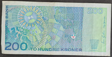 Load image into Gallery viewer, Norway 200 Kroner Banknote
