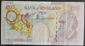 England 10 Pounds Banknote