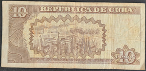 Cuba 10 Pesos Banknote