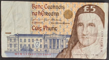 Load image into Gallery viewer, Republic of Ireland 5 Pound Banknote
