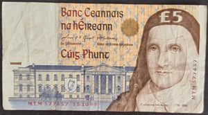 Republic of Ireland 5 Pound Banknote