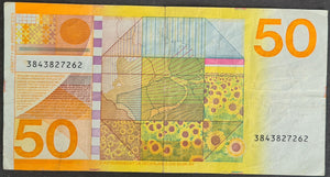 Netherlands 50 Guilder Banknote