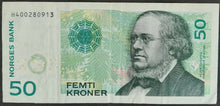 Load image into Gallery viewer, Norway 50 Kroner Banknote
