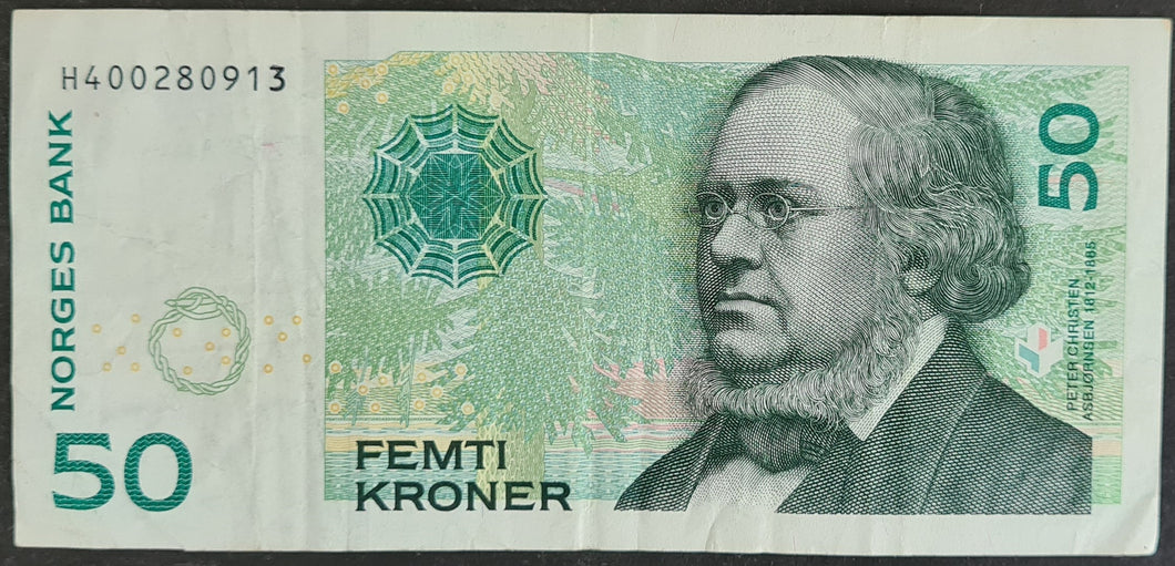 Norway 50 Kroner Banknote