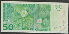 Load image into Gallery viewer, Norway 50 Kroner Banknote
