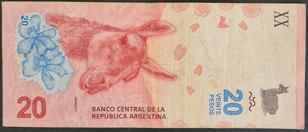 Argentina 20 Pesos Banknote