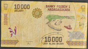 Madagascar 10,000 Ariary Banknote